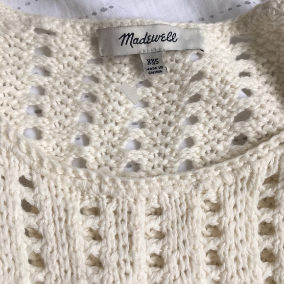 LNWOT - Madewell fringe sweater tank - Picture 2 of 4